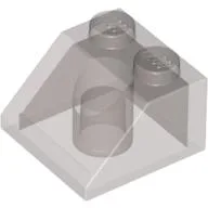 Brick Sloped 45° 2 x 2 / Trans-Brown