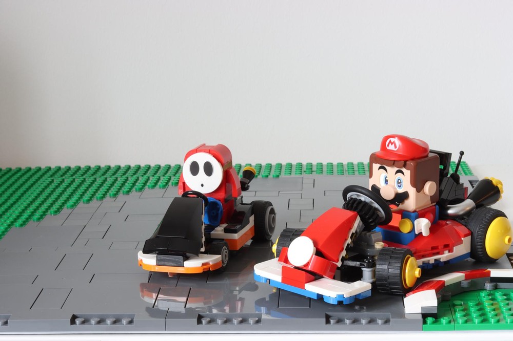 Lego Kart Track Curved