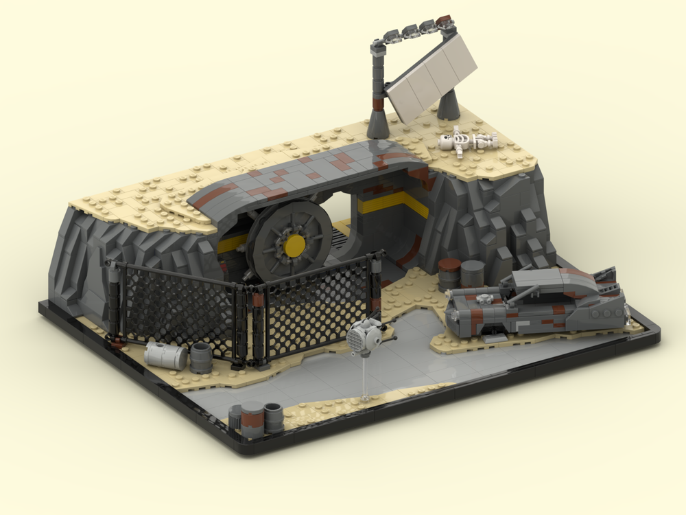 Lego Fallout Nuclear Shelter (Vault)