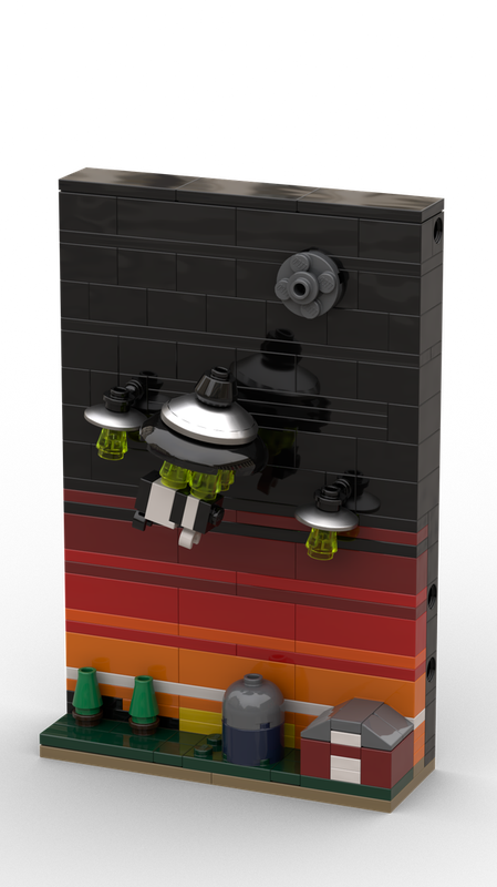 Lego Cow Abduction - Tales of the Space Age