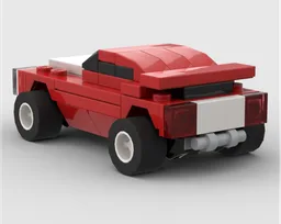 Mini Muscle Car 2 - 4 Stud Wide