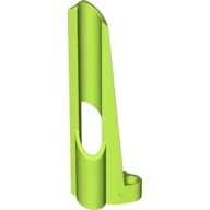 Technic Panel Fairing # 7 Small Long, Large Hole, Side A / Lime