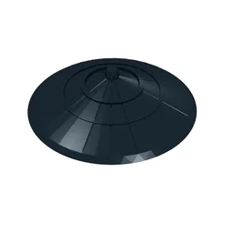 Hat, Conical Asian Style / Black