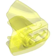 Large Figure Limb Cover, Size 3, Armor with Ball Joint Socket / Trans-Neon Green