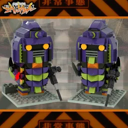 Eva-01 , Neon Genesis Evangelion - Brickheadz