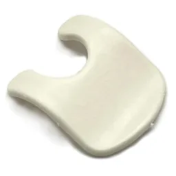 Belville, Equipment, Baby Bib Straight Edge / White