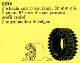 X-Large Tires & Hubs