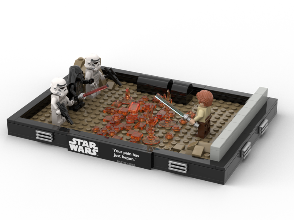Lego Obi Wan Kenobi Diorama