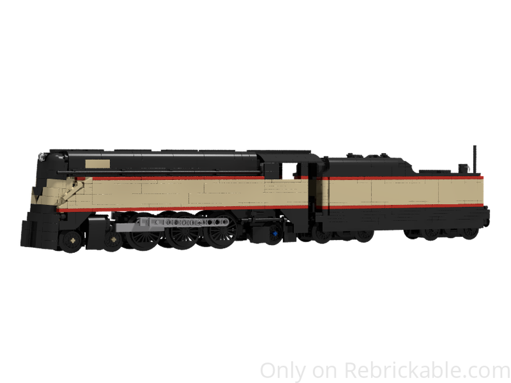 Lego Chicago & Eastern Illinois K-2 Class Streamlined 4-6-2 Pacific "Dixie Flagler"