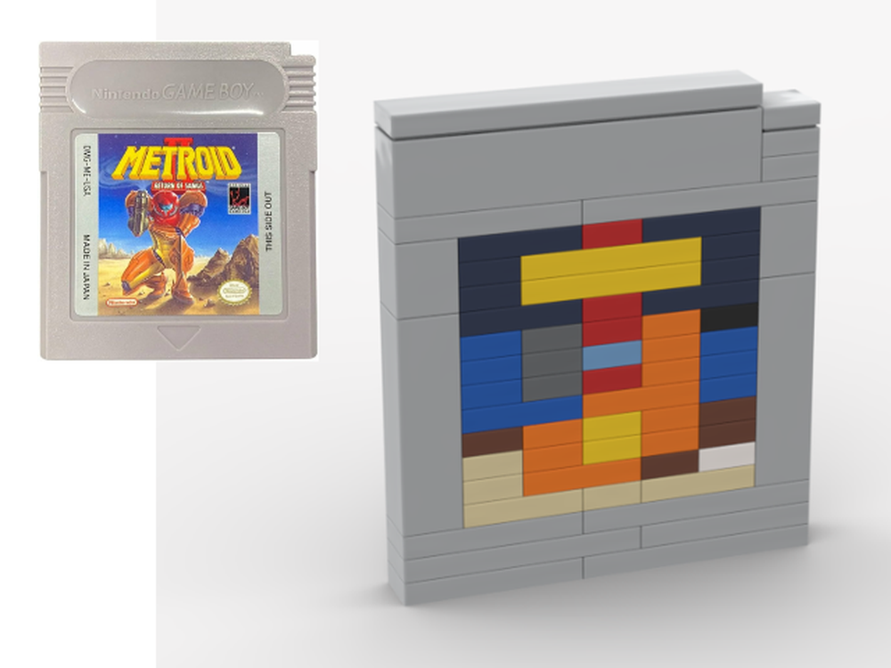 Lego Metroid II Cartridge for the Ultimate Game Boy