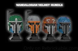 75267 Mandalorian Helmet Bundle