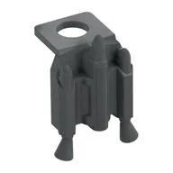 Minifig Neckwear Jet Pack with Nozzles (Mandalorian) / Dark Bluish Gray