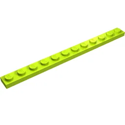 Plate 1 x 12 / Lime