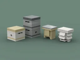 Beehive collection (Apiary)