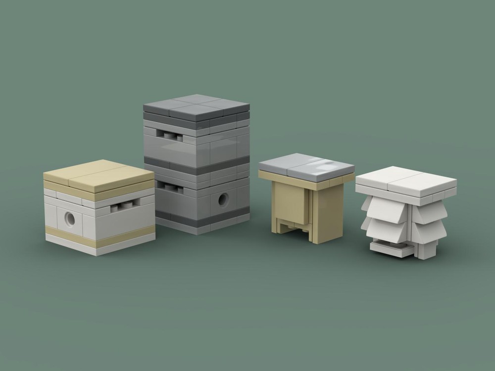 Lego Beehive collection (Apiary)