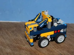 Pickup with Front Engine and Steering