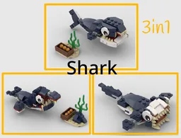 Shark 3-in-1 (Home-made 3-in-1)