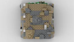 Mountain cave