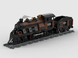 Brickticks Engine Works SG Class 001 4-4-2 Atlantic-Type Steam Locomotive