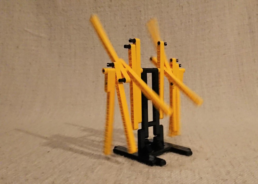 Lego Mirrored dancing bars