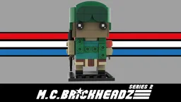 Airborne (1983) - M.C.Brickheadz series 2