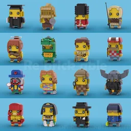 CMF Series 5 BrickHeadz Bundle