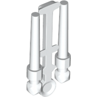 Lego Equipment Wand Sprue [Complete Set of 2] / White