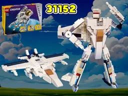 Transformer F-16 Fighting Falcon / Dreadwind using set 31152