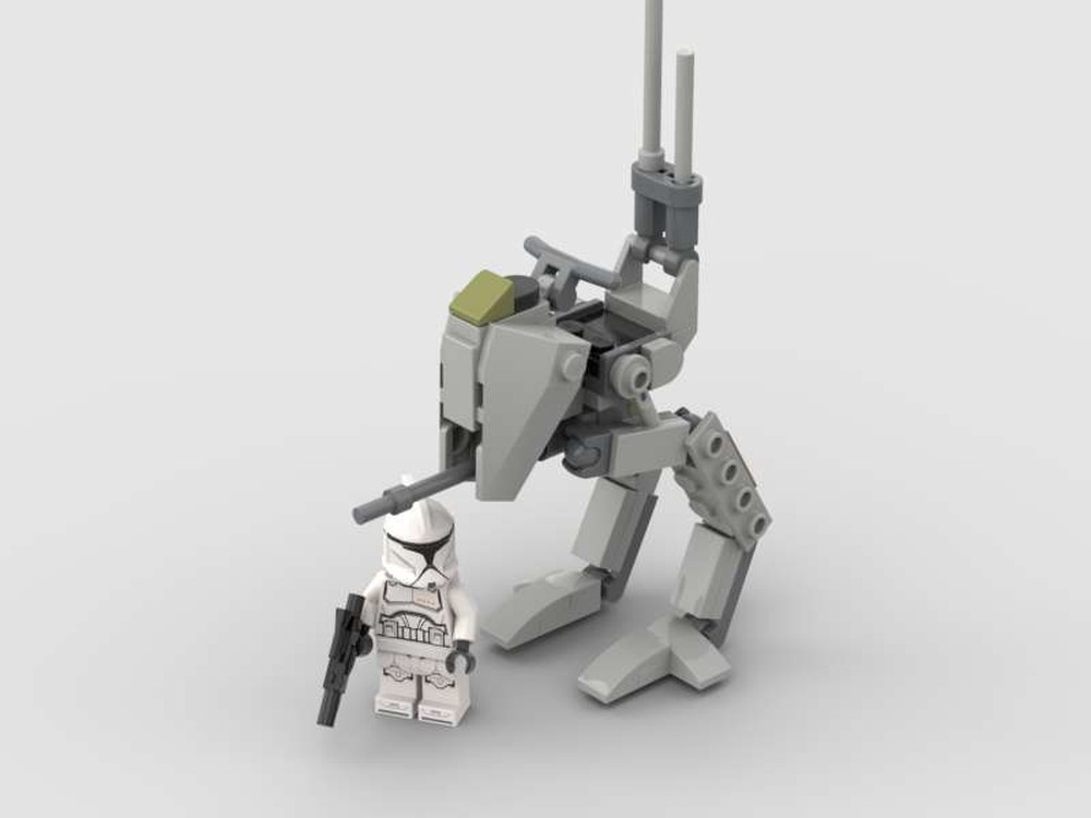 Lego Star Wars AT-RT Minifigure Scale