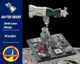 Soviet Lunar Mission (at 1:110 scale)