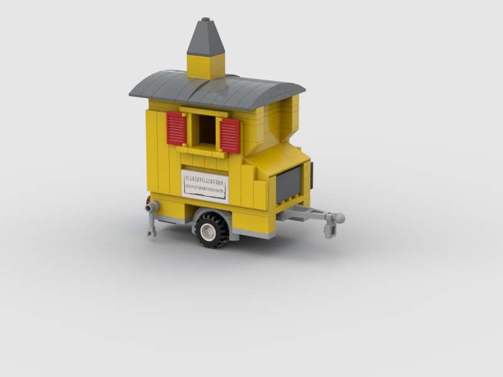Lego Schäferwagenkirche Bauwagenkirche Kirche - Shepherd's wagon church trailer