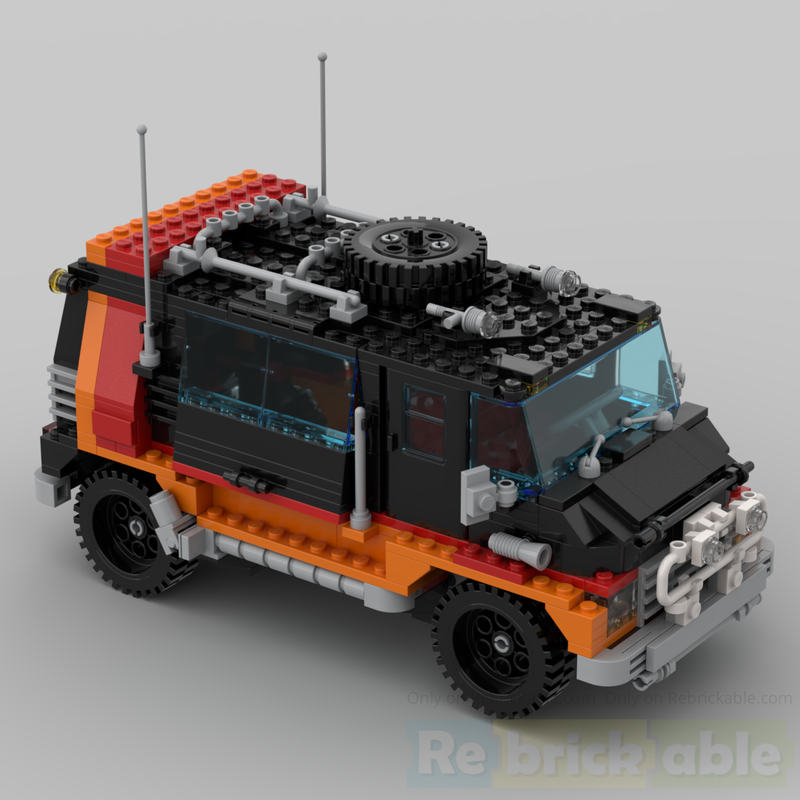 Lego Model Team 5581 Van Reloaded
