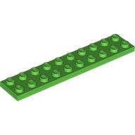 Lego Plate 2 x 10 / Bright Green