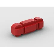 Upscaled Technic Axle 4L With Stop