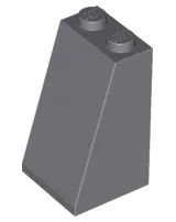 Brick Sloped 75° 2 x 2 x 3 [Solid Studs]