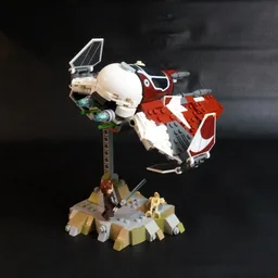 Display stand for Ahsoka's interceptor