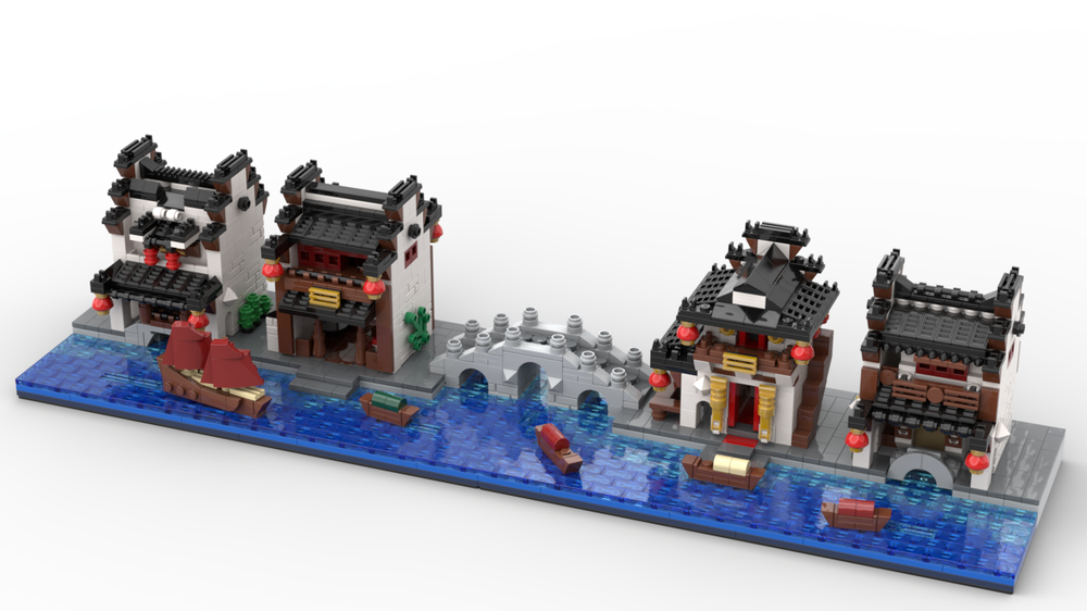 Lego Asian River City