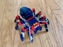 Redknee Tarantula - 31088 Deep Sea Creatures alt build