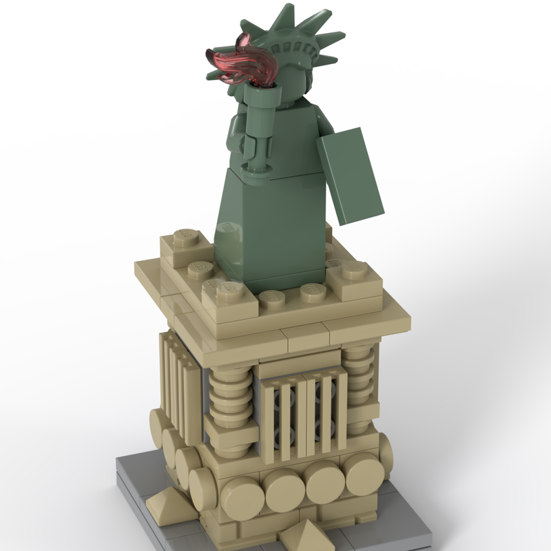 Lego Liberty pedestal