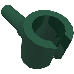 Minifig Hand / Dark Green