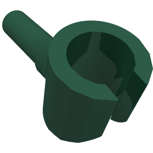 Lego Minifig Hand / Dark Green