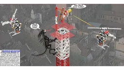 Foldable Armed Backpack Helicopter