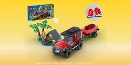 60412: Recreational off-road Truck with two Seats and Winch