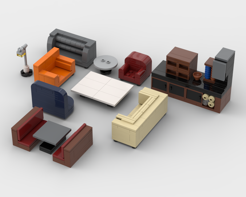 Lego Hotel furniture