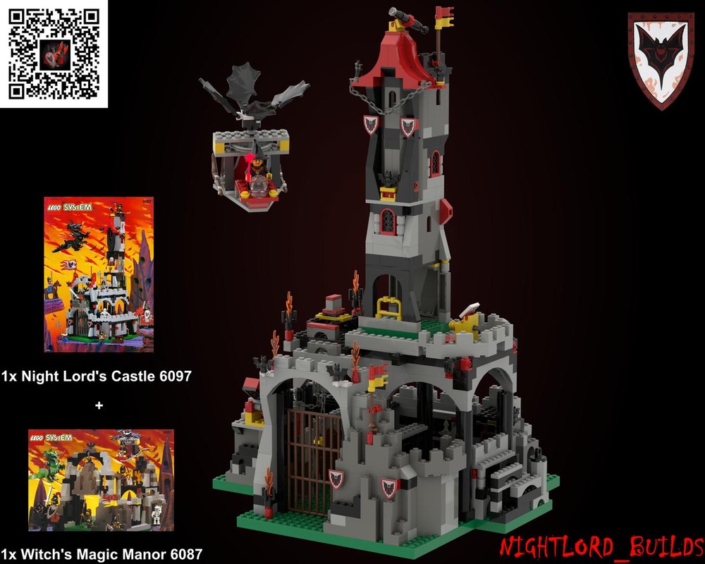 Lego The Witch's Manor 6087 - 6097 Alt. Build