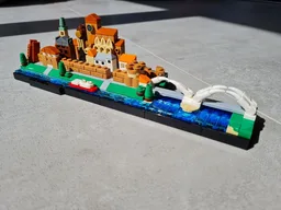Medieval Town Skyline