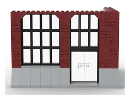 Industrial corner facade