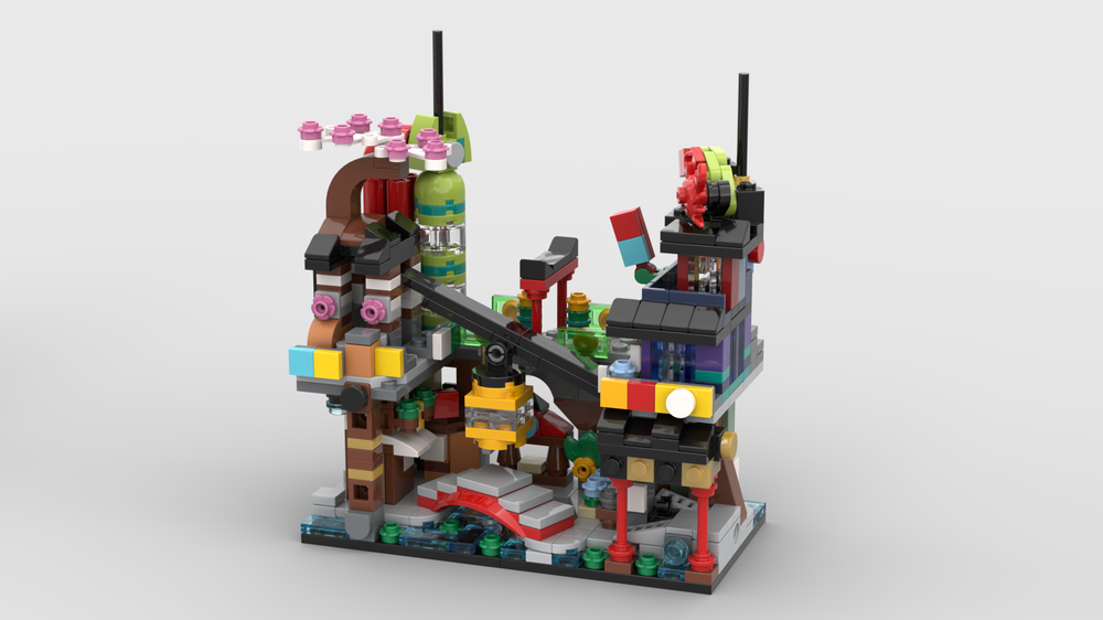 Lego Mini Modular 71799 Ninjago City Markets