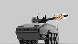 Futuristic APC Combat Version