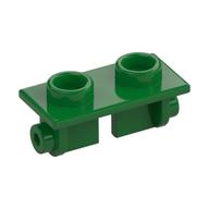 Lego Hinge Brick 1 x 2 Top Plate Thin / Green